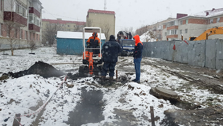 Прокол грунта в Михайловске